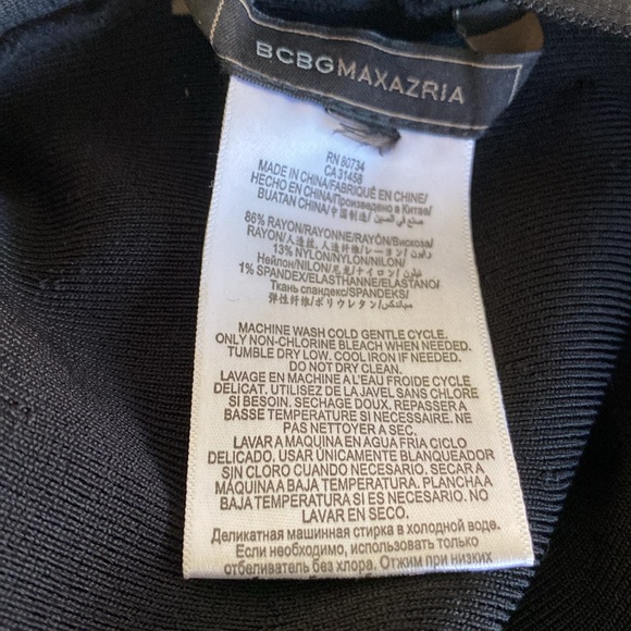 SEXY! SEXY!! Little black BCBGMAXAZRIA dress. Great for the holidays!!!! - Picture 6 of 6